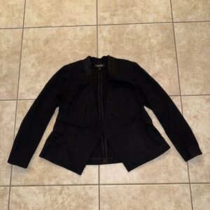 Lane Bryant Vintage OG Elegant Black Suit Jacket